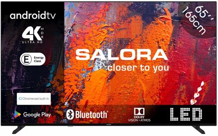 Salora 65UA550 - 65 inch - LED TV Zwart