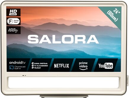 Salora CUBE24 - 24 inch - LED TV Grijs