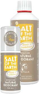 Salt of the Earth Amber & Sandalwood Deodorant spray + Refill