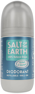 Salt of the Earth Hervulbare Roll-on Deodorant - Oceaan & Kokosnoot