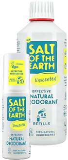 Salt of the Earth Parfumvrij Deodorant spray + Refill