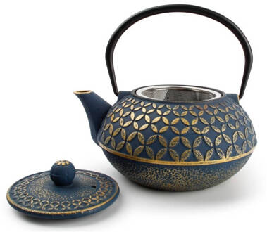 Salt&Pepper Salt & Pepper MyTea Theepot 0,8 L Blauw, Goud