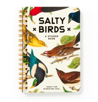 Salty Birds Sticker Book - A Brass Monkey Sticker Book - Brass Brass Monkey