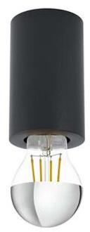 Saluzzo Opbouwlamp - E27 - Ø 6,5 cm - Zwart