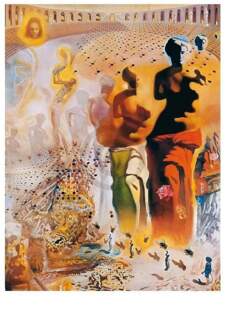 Salvador Dali - El Torero Hallucinogene Kunstdruk 60x80cm