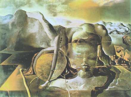 Salvador Dali - L'enigme Sans Fin, 1938 Kunstdruk 80x60cm