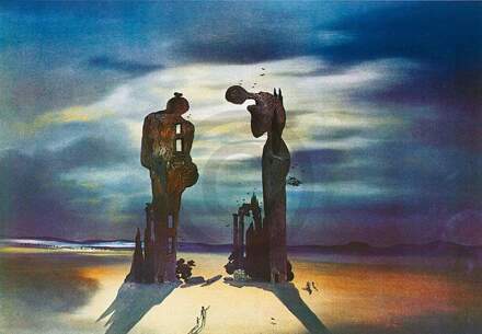 Salvador Dali - Reminiscence Archeologique Kunstdruk 70x50cm