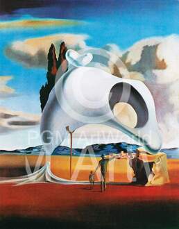 Salvador Dali - Vestiges Ataviques Kunstdruk 60x80cm