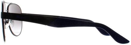 Salvatore Ferragamo Aviator Heren Mat Zwart Grijs Kleurverloop SF275S - One Size