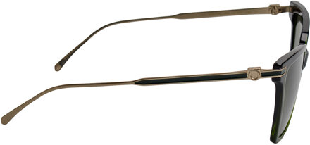 Salvatore Ferragamo Damesvierkante Acetaats zonnebril SF2036S Groen - One Size