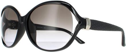 Salvatore Ferragamo Ovale dames zwart grijze gradiënt SF770SA
