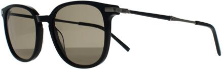 Salvatore Ferragamo Rond Heren Zwart Groen Grijs SF1015S