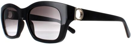 Salvatore Ferragamo SF1012S 001 zwart grijs gradiënt zonnebril - maat