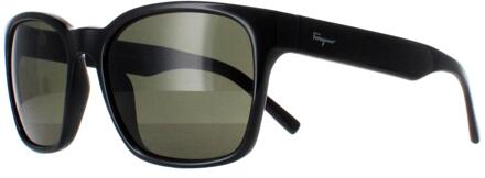 Salvatore Ferragamo SF959S 001 zwart grijs gradiënt zonnebril - maat