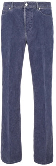 Salvatore Ferragamo Stijlvolle Jeans voor Mannen en Vrouwen Salvatore Ferragamo , Blue , Heren