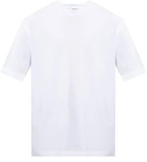 Salvatore Ferragamo T-shirt met logo Salvatore Ferragamo , White , Heren - L,S,Xs