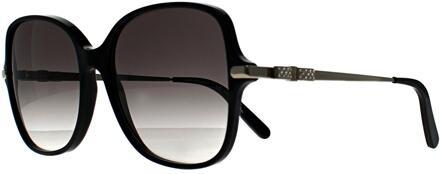 Salvatore Ferragamo Vierkant Vrouwen Zwart Grijs Gradiënt SF990SR - maat