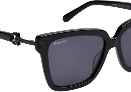 Salvatore Ferragamo Vierkante Zonnebril SF1085S Dames - maat Zwart