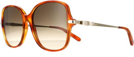 Salvatore Ferragamo zonnebril SF990SR 214 Tortoise grijze gradiënt Bruin - One Size