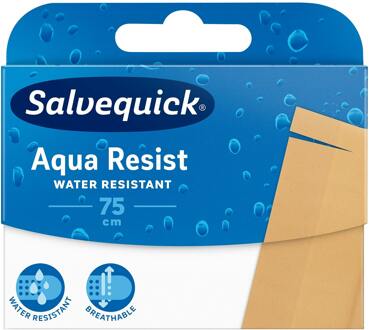 Salvequick Aqua Resist Water Resistant Cutting Dressing Plaster