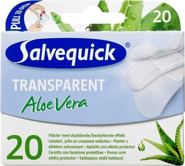 Salvequick Discreet & Caring Transparent Aloe Vera Slices 20Pcs.