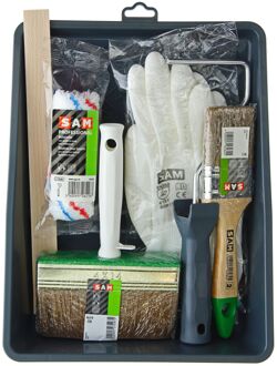SAM Professionele Tuinverfset 7-delig
