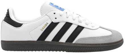 Samba OG Sneakers Heren - Ftwr White/Core Black/Clear Granite