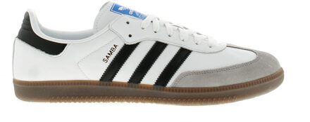 Samba OG Sneakers Heren - Ftwr White/Core Black/Clear Granite
