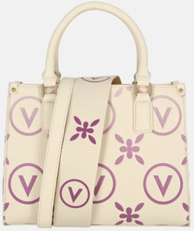 Samba Re handtas print ecru/rosa