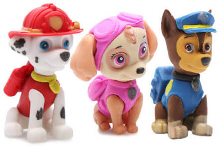 Sambro Paw Patrol 3 Pack Puzzle Eraser in Window Box