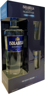 Sambuca met 2 glazen 70 cl