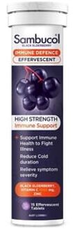 Sambucol Black Elderberry Immune Defence Effervescent 15 tablets