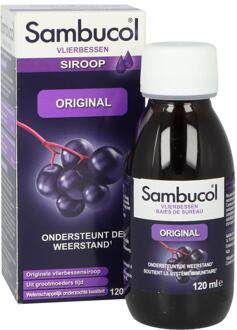 Sambucol Vlierbessen Siroop Original - 120 ml