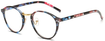 Samjune Vrouwen Bril Vrouwelijke Transparante Vintage Ronde Brillen Frame Mannen Computer Eyewear Mannen Oculos De Grau Femininos C6