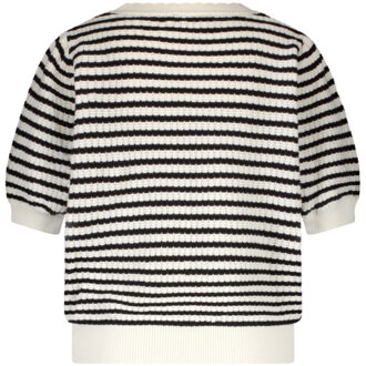 Sammy stripe - maat XS Zwart