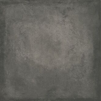 SAMPLE Baldocer Cerámica Grafton keramische vloertegel betonlook gerectificeerd 120 x 120 cm, anthracite