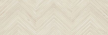 SAMPLE Baldocer Cerámica Larchwood Zig keramische wandtegel houtlook gerectificeerd 30 x 90 cm, Maple