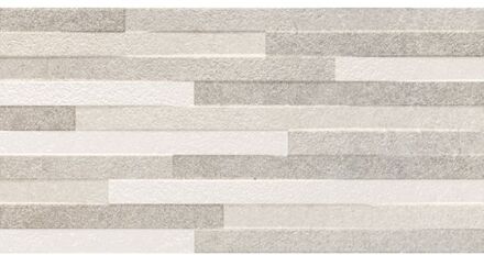 SAMPLE Baldocer Cerámica Pierre keramische wandtegel natuursteenlook gerectificeerd gerectificeerd 30 x 60 cm, Grey Decor