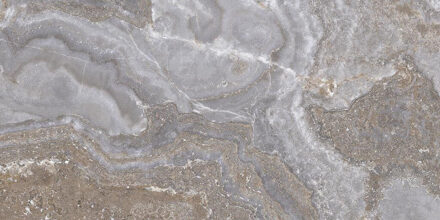 SAMPLE Cifre Cerámica Jewel keramische vloertegel natuursteenlook gerectificeerd gerectificeerd 60 x 120 cm, grey pulido