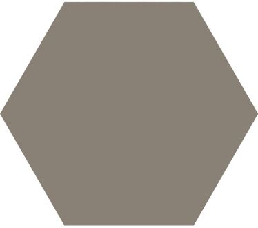 SAMPLE Cifre Cerámica Timeless hexagon tegel 15 x 17 cm, taupe mat