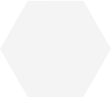 SAMPLE Cifre Cerámica Timeless hexagon tegel 15 x 17 cm, white mat