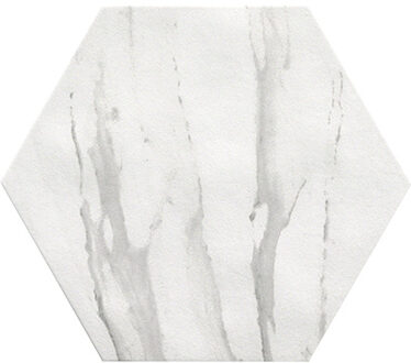 SAMPLE Fap Ceramiche Roma hexagon tegel 21,6 x 25 cm, statuario mat