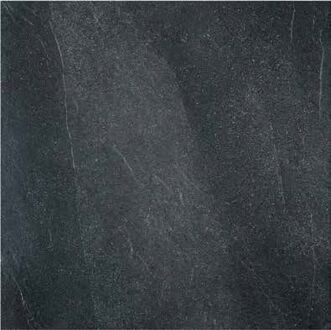 SAMPLE Kerabo Evolution keramische vloertegel natuursteenlook gerectificeerd 90 x 90 cm, nero