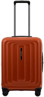 Samsonite 2Wander Handbagage Spinner 55 cm - Uitbreidbaar 40/46 liter - 55x40x20/23 cm - metallic terracotta hardcase koffer Oranje - H 55 x B 40 x D 20 cm