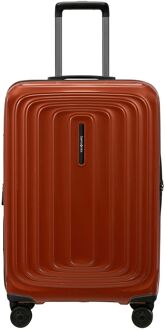 Samsonite 2Wander Spinner 69 cm - Uitbreidbaar 80/88 liter - 69x45x28/31 cm - metallic terracotta hardcase koffer Oranje - H 69 x B 45 x D 28 cm