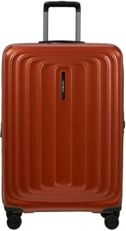 Samsonite 2Wander Spinner 75 cm - Uitbreidbaar 107/117 liter - 75x51x30/33 cm - metallic terracotta hardcase koffer Oranje - H 75 x B 51 x D 30 cm