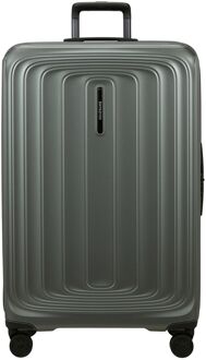 Samsonite 2Wander Spinner 81 cm - Uitbreidbaar 125/137 liter - 81x53x31/34 cm - matt sage khaki hardcase koffer Groen - H 81 x B 53 x D 31 cm