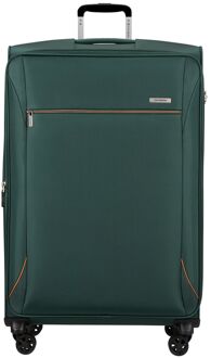 Samsonite Base Breeze Spinner 81/30 Expandable dark green zachte koffer lichtgewicht koffer Groen - H 81 x B 52 x D 35 cm