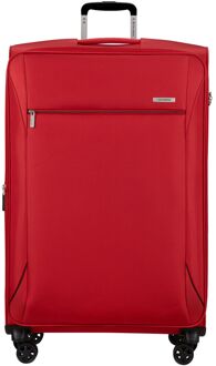 Samsonite Base Breeze Spinner 81/30 Expandable red zachte koffer lichtgewicht koffer Rood - H 81 x B 52 x D 35 cm
