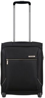 Samsonite Base Breeze Upright 45 Underseater black zachte koffer lichtgewicht koffer Zwart - H 45 x B 36 x D 20 cm